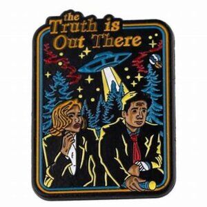 2 for 20 - X-Files “The Truth Is Out There” Enamel Pin – Sci-Fi Collectible